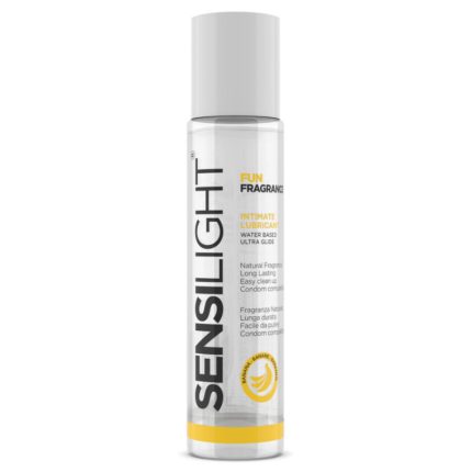 Sensilight Bananen-Schmiermittel auf Wasserbasis 60 ml - Größe ML
