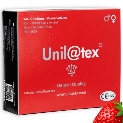 UNILATEX - RED / STRAWBERRY PRESERVATIVES 144 EINHEITEN - Größe 144