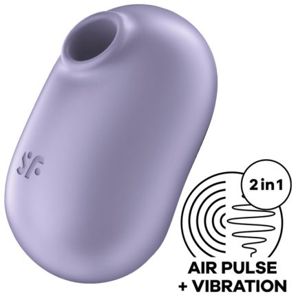 Pro To Go 2 Doppelter Luftpulsstimulator und Vibrator