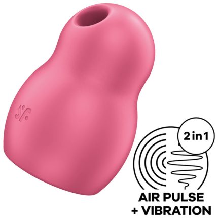 Pro To Go 1 Doppelter Luftpulsstimulator und Vibrator