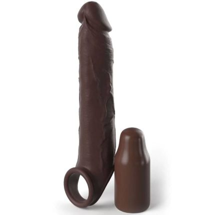 FANTASY X- TENSIONS - PIPEDREAMS VERLÄNGERUNG MIT RIEMEN 17,78 CM BRAUN - Größe X