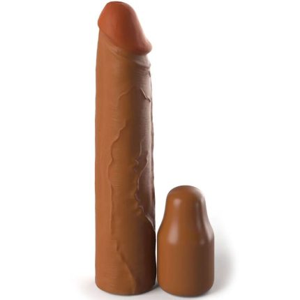 FANTASY X- TENSIONS - PIPEDREAMS HÜLSE 20,32 CM + 5,00 CM ZOLL STECKER KARAMELL - Größe X