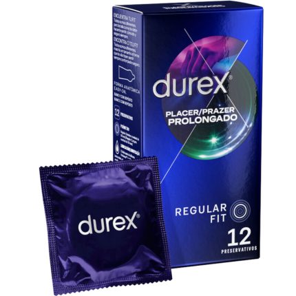 DUREX - VERLÄNGERTES VERGNÜGEN VERZÖGERT 12 EINHEITEN - Größe 12