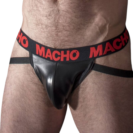 MACHO - MX25RC JOCK ROTES LEDER S - Größe S