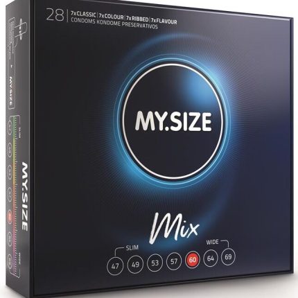MY SIZE - MIX KONDOME 60 MM 28 EINHEITEN - Größe MM