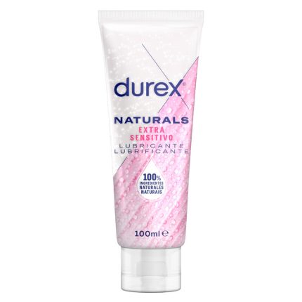 DUREX - NATURALS EXTRA SENSITIVES SCHMIERMITTEL 100 ML - Größe ML