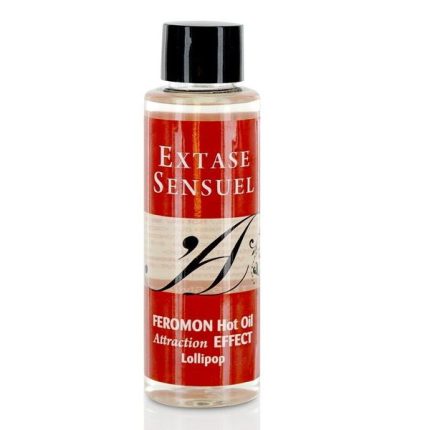 EXTASE SENSUAL - MASSAGEÖL MIT WRMEEFFEKT UND PIRULET PHEROMONEN 100 ML - Größe L