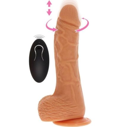 Up&Down Rotierender Vibrations-Dildo