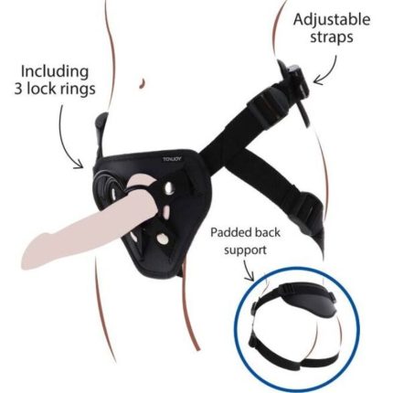 Strap-On Deluxe Gurt Schwarz