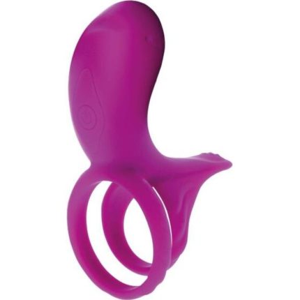 Paar-Stimulatorring Fuchsia