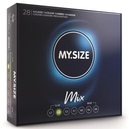 MY SIZE - MIX KONDOME 49 MM 28 EINHEITEN - Größe MM
