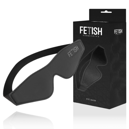 Vegane Ledermaske mit Neopren-Futter