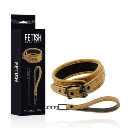 Submissive Kette mit Neoprenfutter
