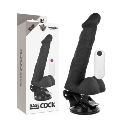 Artikulierbarer Vibrator mit Fernbedienung - Größe 20