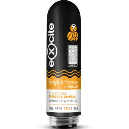 EXCITE - BODYLUB MASSAGE STIMULIERENDES GUARAN 200 ML - Größe ML