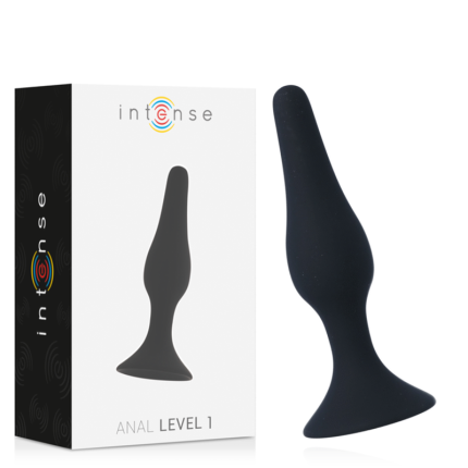 INTENSE - ANAL STUFE 1 10,5CM SCHWARZ - Größe 10