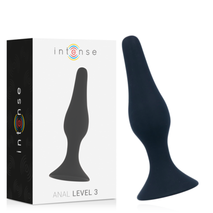 INTENSE - ANAL STUFE 3 12,5CM SCHWARZ - Größe 12