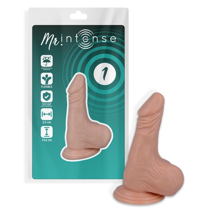 MR INTENSE - 1 REALISTISCHER PENIS 14.6 CM -O- 3.5 CM - Größe 14