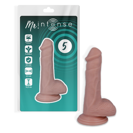MR INTENSE - 5 REALISTIC PENIS 16.5 CM -O- 3.5 CM - Größe 16