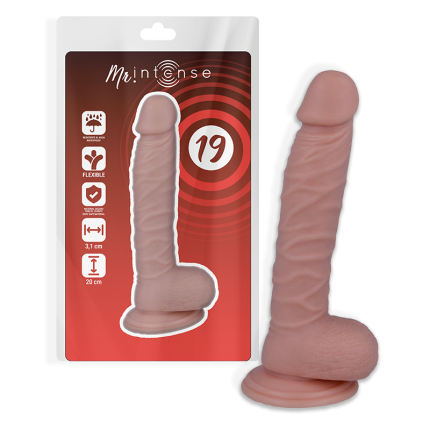 MR INTENSE - 19 REALISTIC PENIS 20 CM -O- 3.1 CM - Größe 19