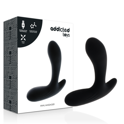 Anal Massager Schwarz Vibration