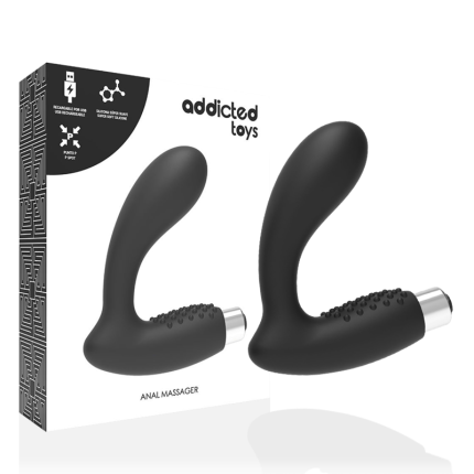 Prostatischer Vibrator Modell 5 Schwarz