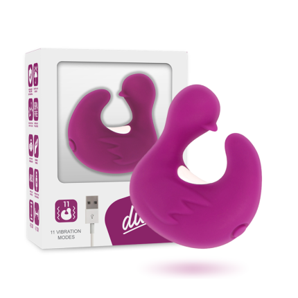 DuckyMania Wiederaufladbarer Silikon Stimulierender Entenfuchs