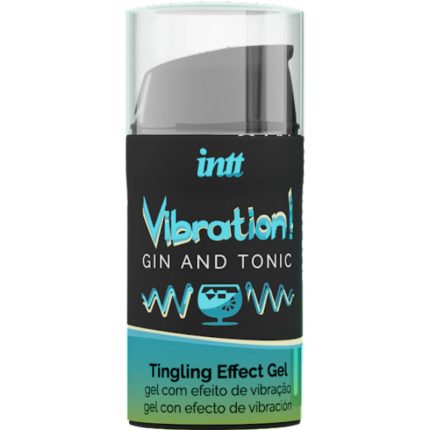INTT - KRAFTVOLLES INTIMSTIMULIERENDES FLÜSSIGES VIBRATOR-GEL GIN & TONIC 15 ml - Größe ML