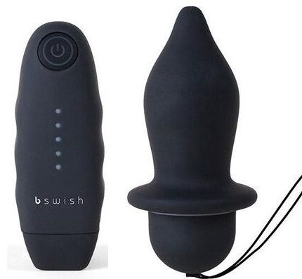 B SWISH - BFILLED CLASSIC VIBRATING PLUG SCHWARZ