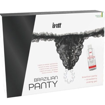 INTT RELEASES - BRASILIANISCHES SCHWARZES HÖSCHEN MIT PERLEN UND SCHMIERGEL 50 ML - Größe ML