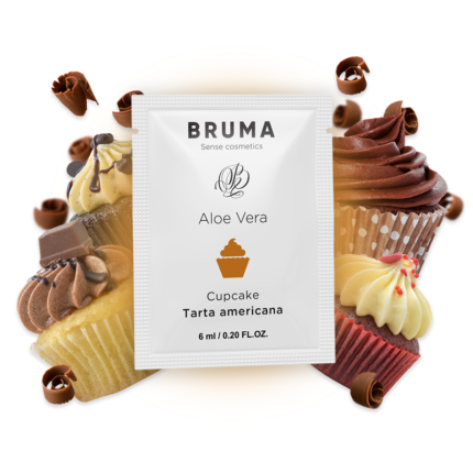BRUMA - ALOE VERA GLEITGEL CUPCAKE-GESCHMACK 6 ML - Größe ML