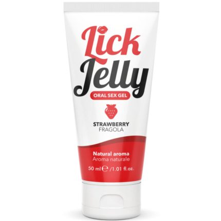 INTIMATELINE - LICK JELLY ERDBEER-SCHMIERMITTEL 50 ML - Größe ML
