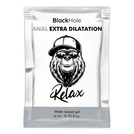 Black Hole Gel auf Wasserbasis Extra Dilatation 6 ml - Größe ML