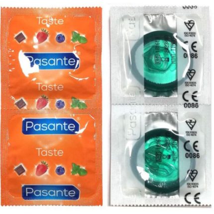 PASANTE - KONDOME GESCHMACK MINZE BEUTEL 144 EINHEITEN - Größe 144