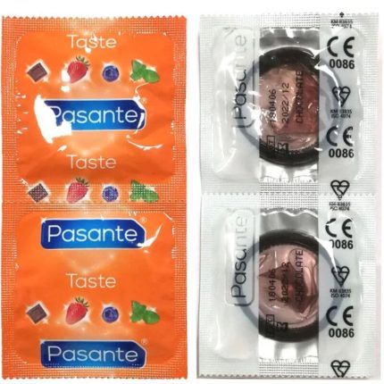 PASANTE - KONDOME GESCHMACK SCHOKOLADE VERSUCHUNG BEUTEL 144 EINHEITEN - Größe 144