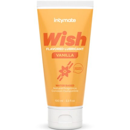 Wish Gleitmittel Vanillegeschmack 100 ml - Größe ML