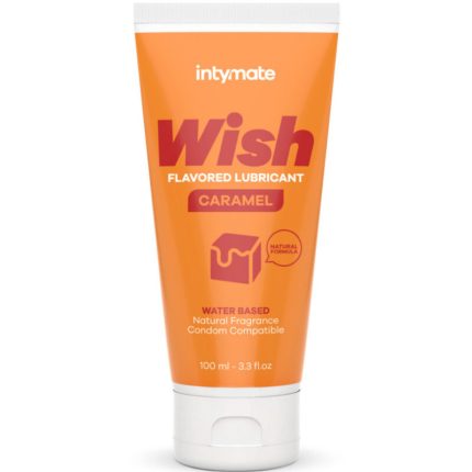 Wish Schmiermittel mit Karamellaroma 100 ml - Größe ML