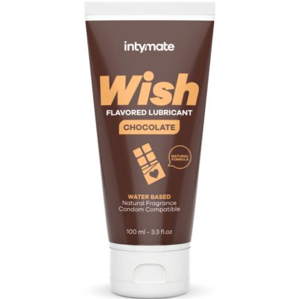 Wish Schmiermittel mit Schokoladengeschmack 100 ml - Größe ML