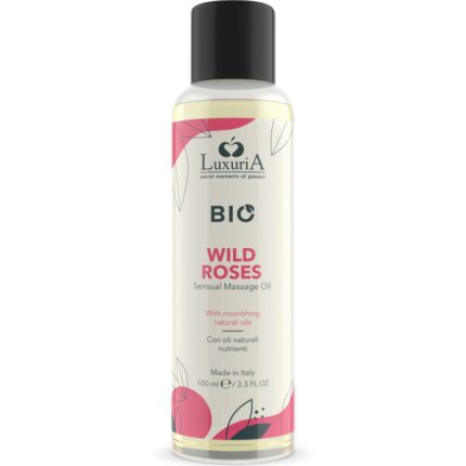 INTIMATELINE LUXURIA - BIO WILDE ROSEN MASSAGEÖL 100 ML - Größe L