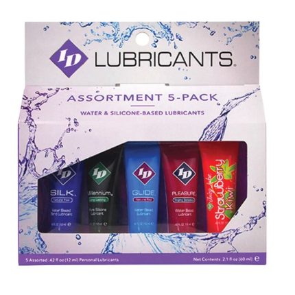 ID JUICY LUBE - SORTIERT 5X SCHMIERMITTEL, TUBE PACK 12 ML - Größe ML
