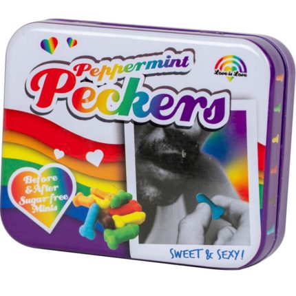 Peckers Mint Rainbow Candy