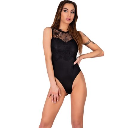 LIVCO CORSETTI FASHION - MUDIENIN LC 90654 SCHWARZER BODY S/M - Größe S