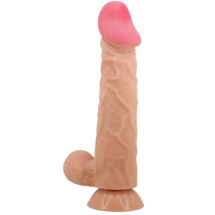 PRETTY LOVE - SLIDING SKIN SERIES REALISTISCHER DILDO MIT SLIDING SKIN SAUGNAPF 24 CM - Größe 24