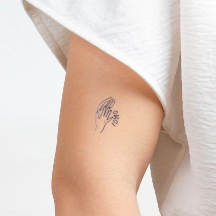 Set mit 10 temporären Tattoos der Kinky Collection - Größe 10