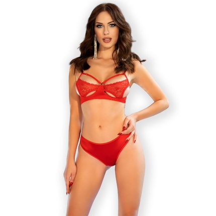 Set Zwei Teile Rot - Größe L