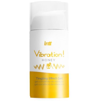 INTT - KRAFTVOLLES INTIMATISTIMULANS HONIG-FLÜSSIGE VIBRATORGEL 15 ML - Größe ML