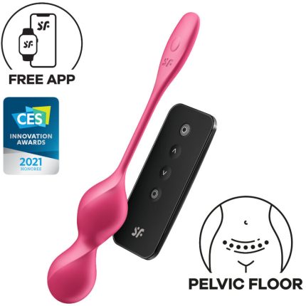 Love Birds Vibrierende Kegel-Kugeln mit App