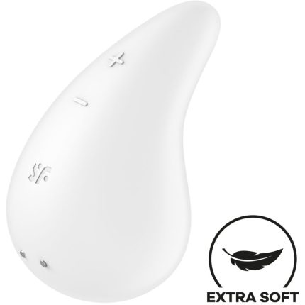 Dew Drop Vibrator Auflegen Weiss
