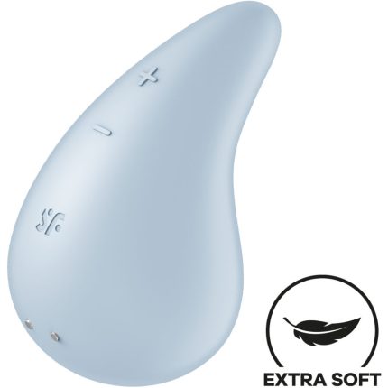 Dew Drop Vibrator Auflegen Blau