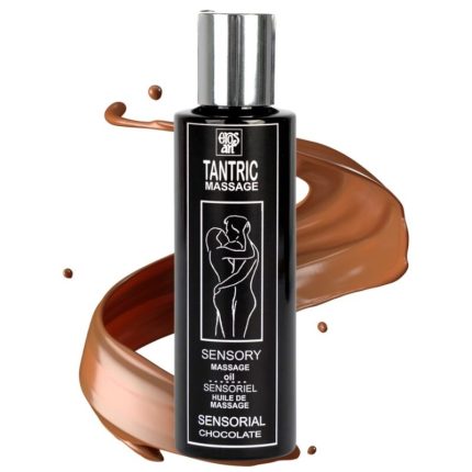 Natürliches tantrisches Massageöl und Schokolade Aphrodisiakum - Größe L